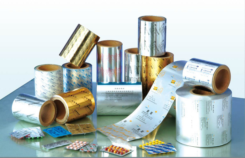 printed aluminum pharma foil